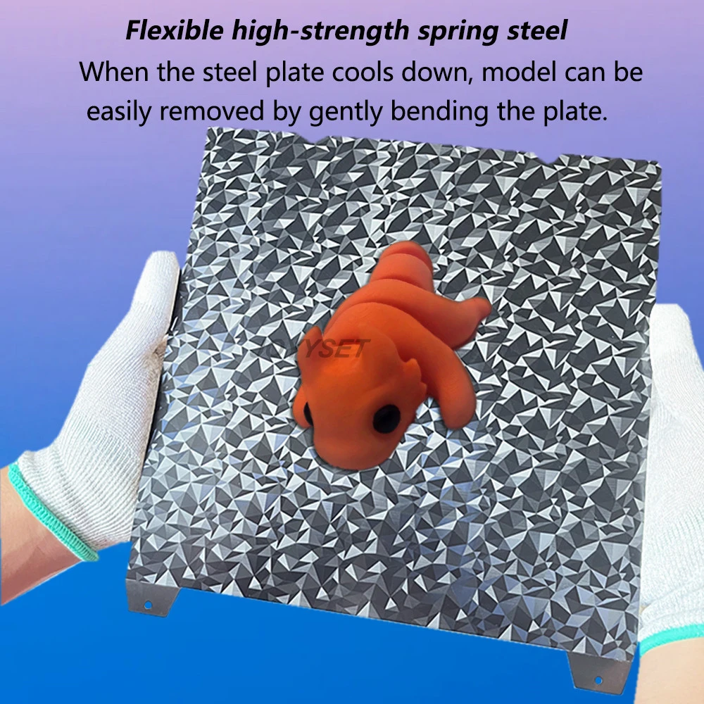 Сборная пластина для Creality K1 Max PEI Sheet двухсторонний пружинный стальной лист с