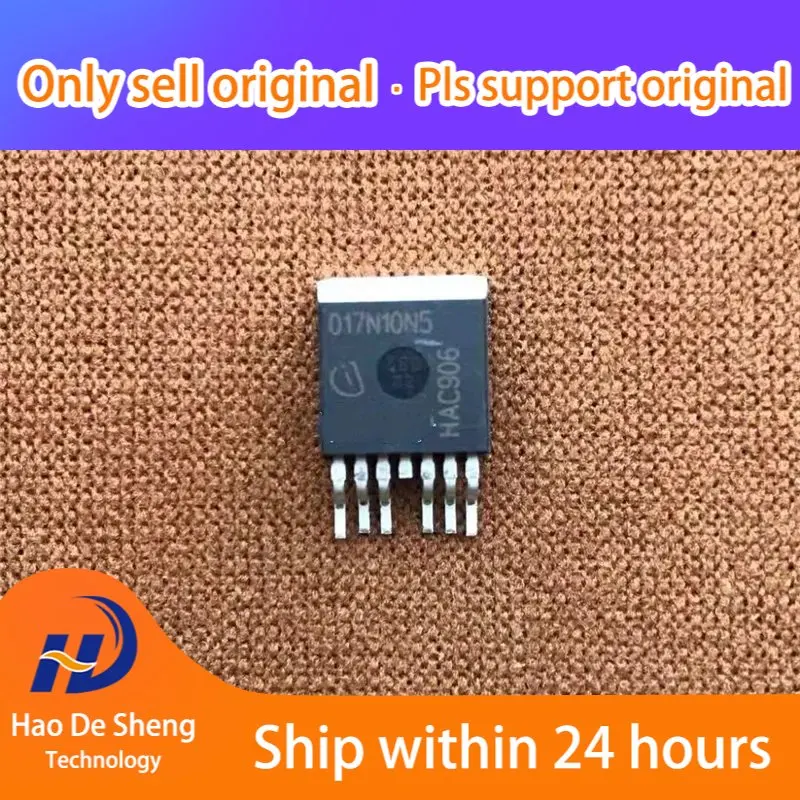 

1 шт./лот IPB017N10N5LF логотип: 017N10LF TO-263-7 новая Оригинальная фотография