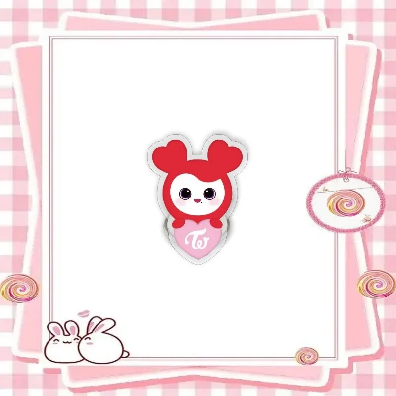 9 шт. Kpop Merch Twice прекрасный держатель для мобильного телефона брелок TZUYU SANA MINA JIHYO