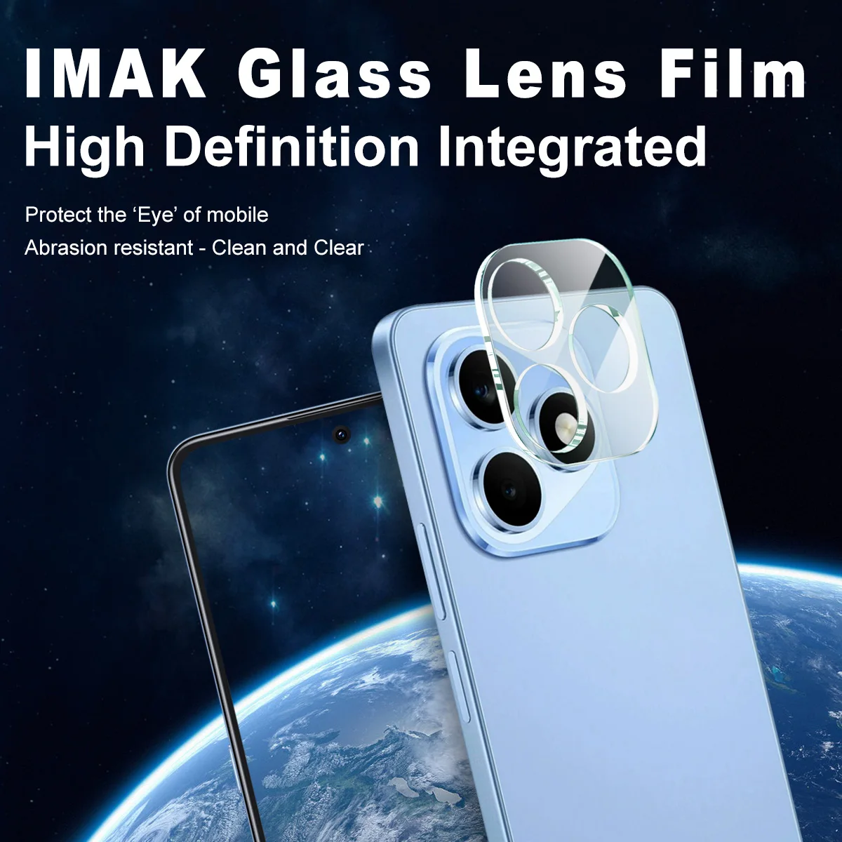 Фото Защитное стекло IMAK для камеры Honor X8d 4G №2