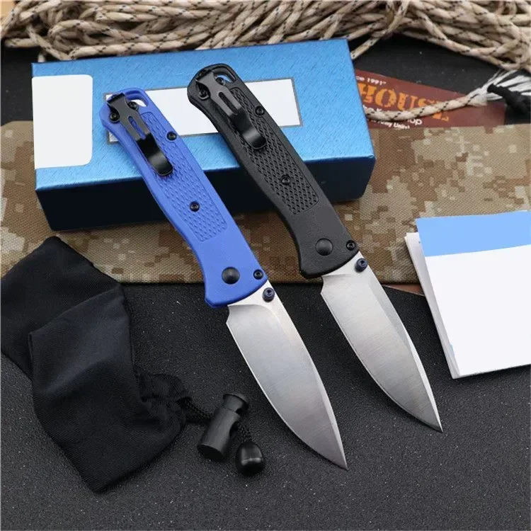 BM 535 Mini Bugout EDC Munual Складной карманный нож Тактический для выживания мужчин