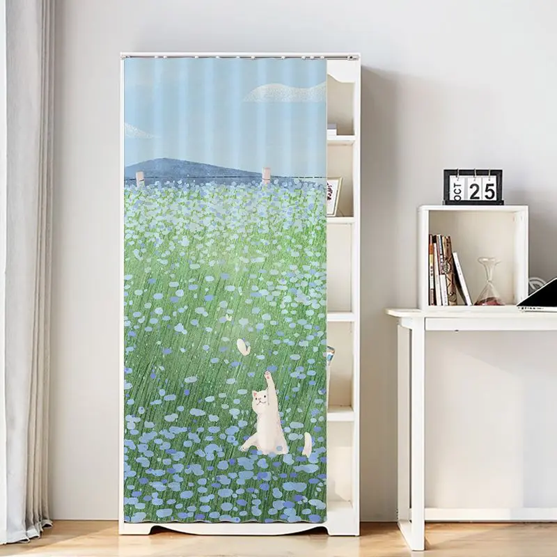 Пылезащитные Чехлы для шкафов зеркальные самоклеящиеся шторы шкафы обуви