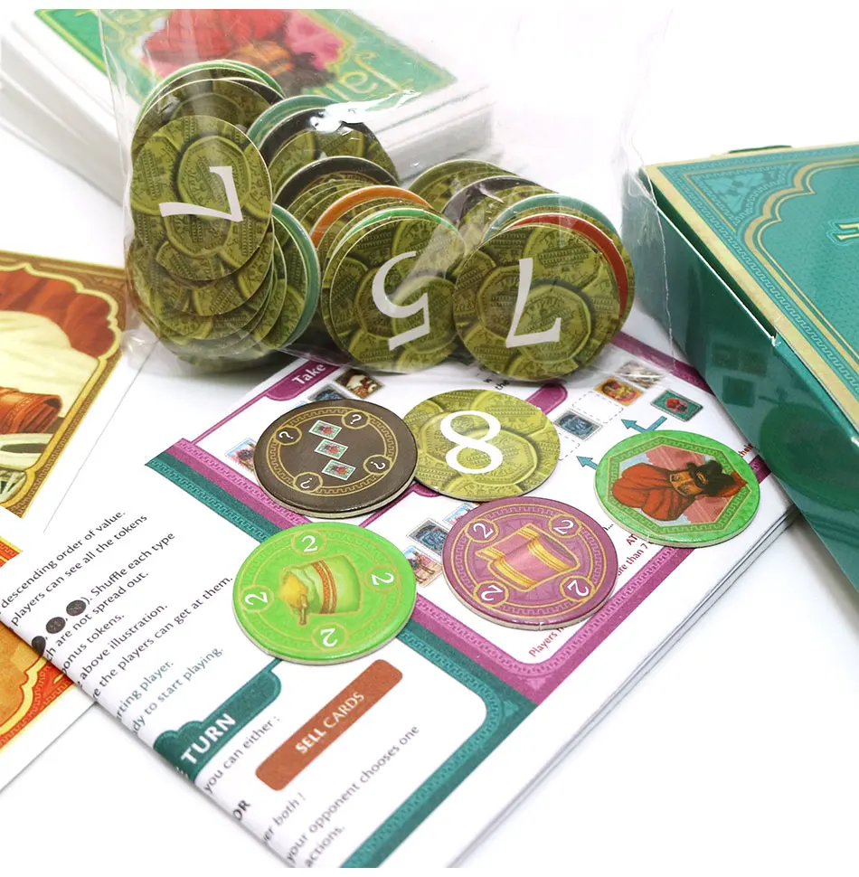 Джайпур карточные игры английский и испанский правила 2 игрока настольная игра