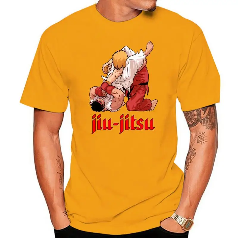 

2022 new Men Fashion T Shirts Summer Mens Tee Print T-Shirt Jiu Jitsu Brazilian Martial Arter Ju-Jitsu Itin my blood T-shirt