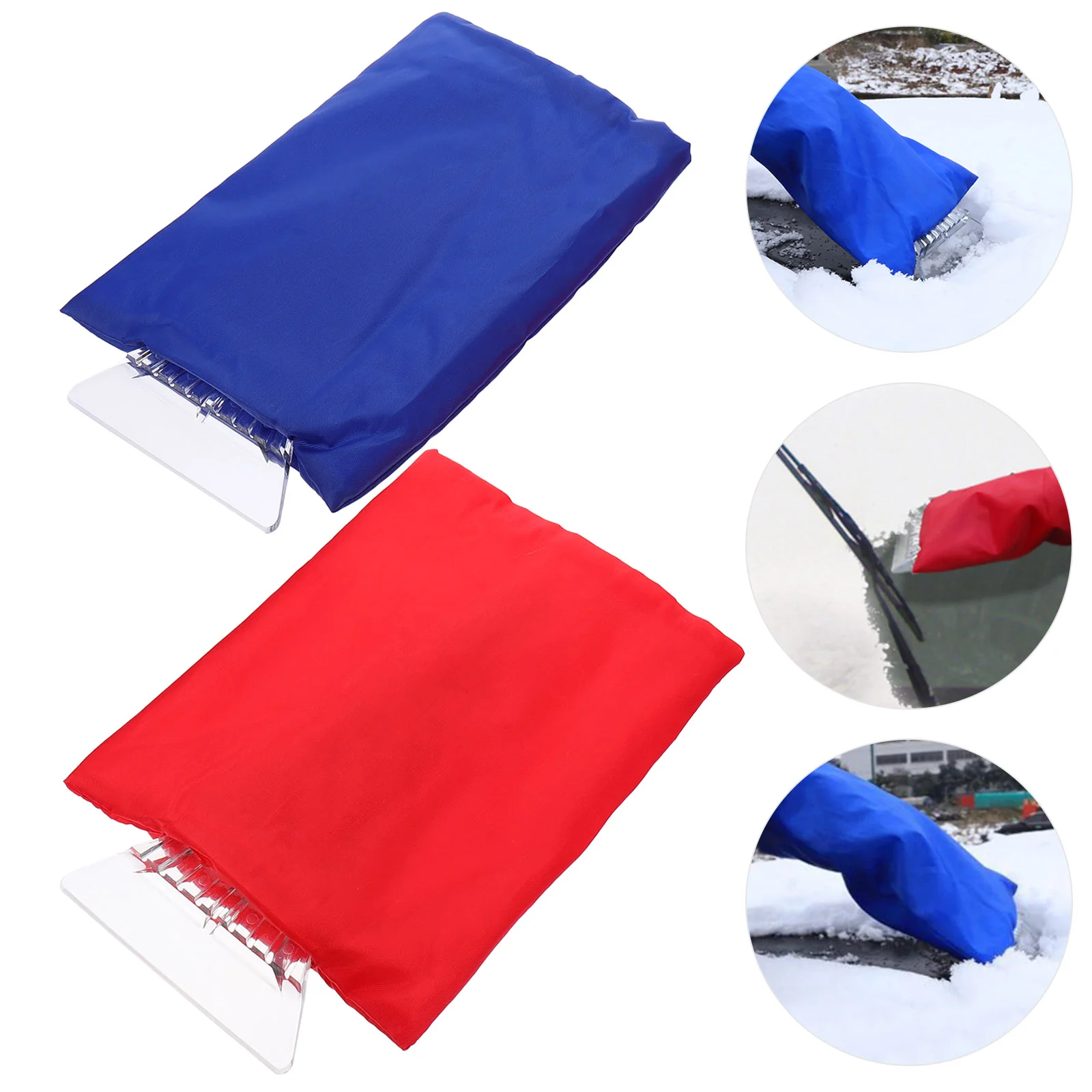 

2Pcs Car Window Scraper Snow Cleaner for Car Car Window Scraper Tool Snow Tools for Car Cleaning Snow Off Car