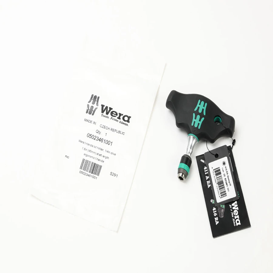 WERA 05023461001 Битарная отвертка с Т-образной ручкой и функцией храпового механизма