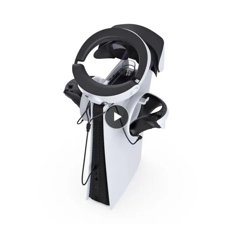 

Universal Display Stand Durable Type-c Magnetic 2-in-1 Charging Headset Stand New Style Stable Vr Storage Bracket Handle 2023