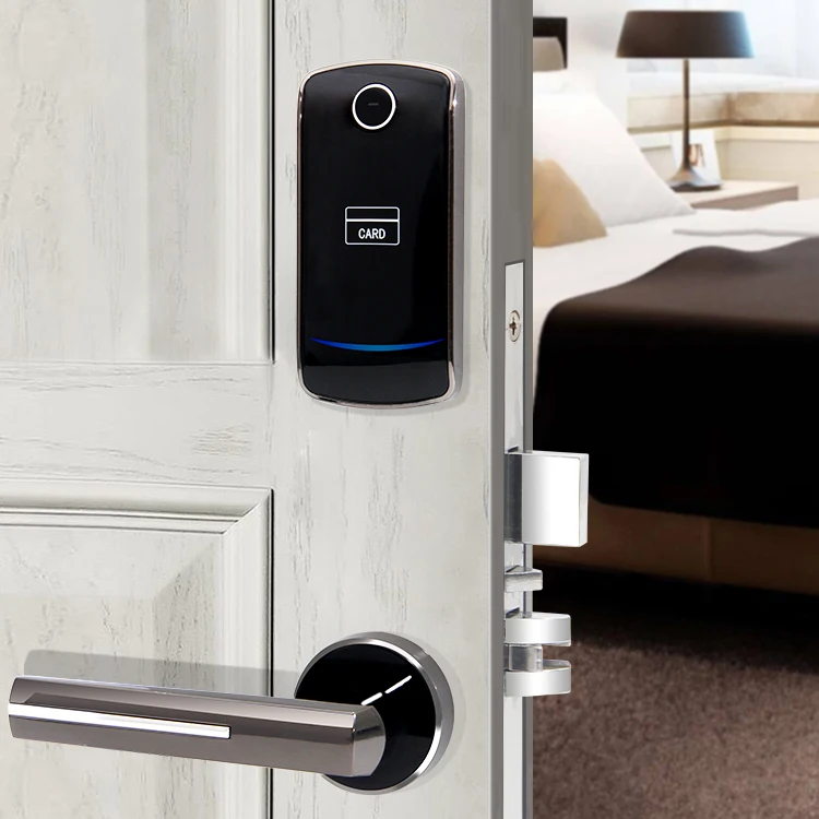 Enlarge Smart Split RFID Electronic Key Card Security Door Lock for hotel