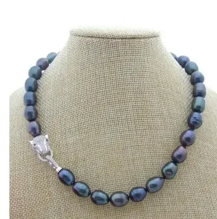 Классическое ожерелье из белого пресноводного жемчуга в стиле барокко диаметром