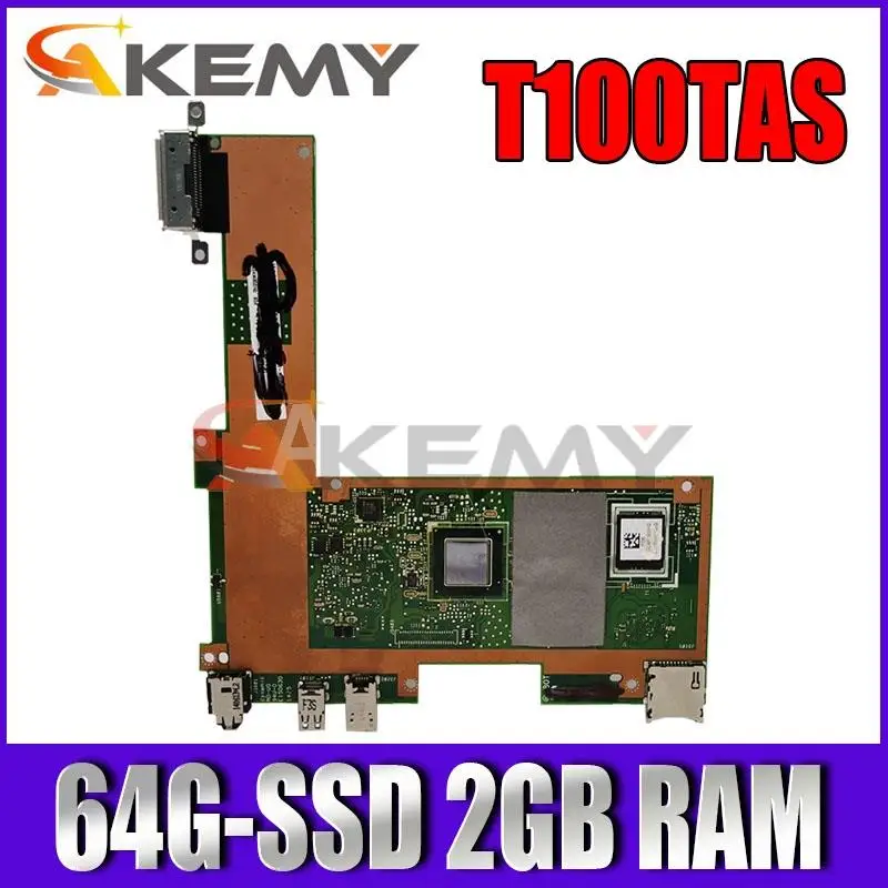 90NB0451-R00090 90NB0790-R01100 материнская плата для ноутбука ASUS T100TAS протестированная оригинальная материнская плата 64G-SSD