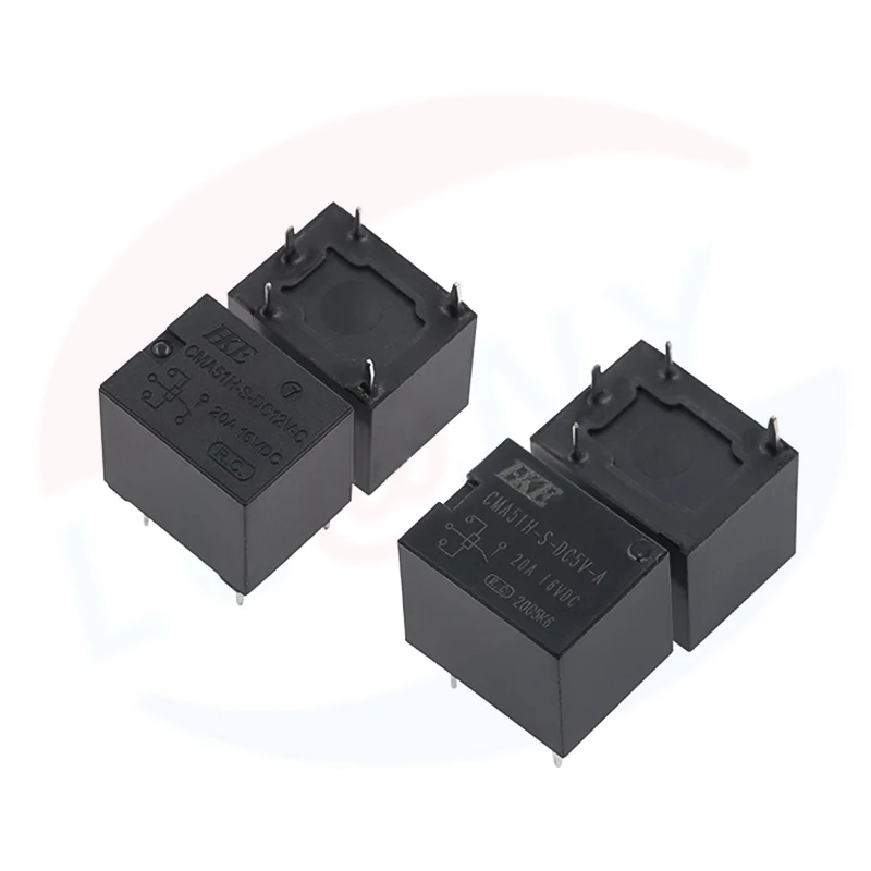 10 шт. новое реле для автомобиля 5 в постоянного тока 12 В 24 В-а 20 А 4 контакта