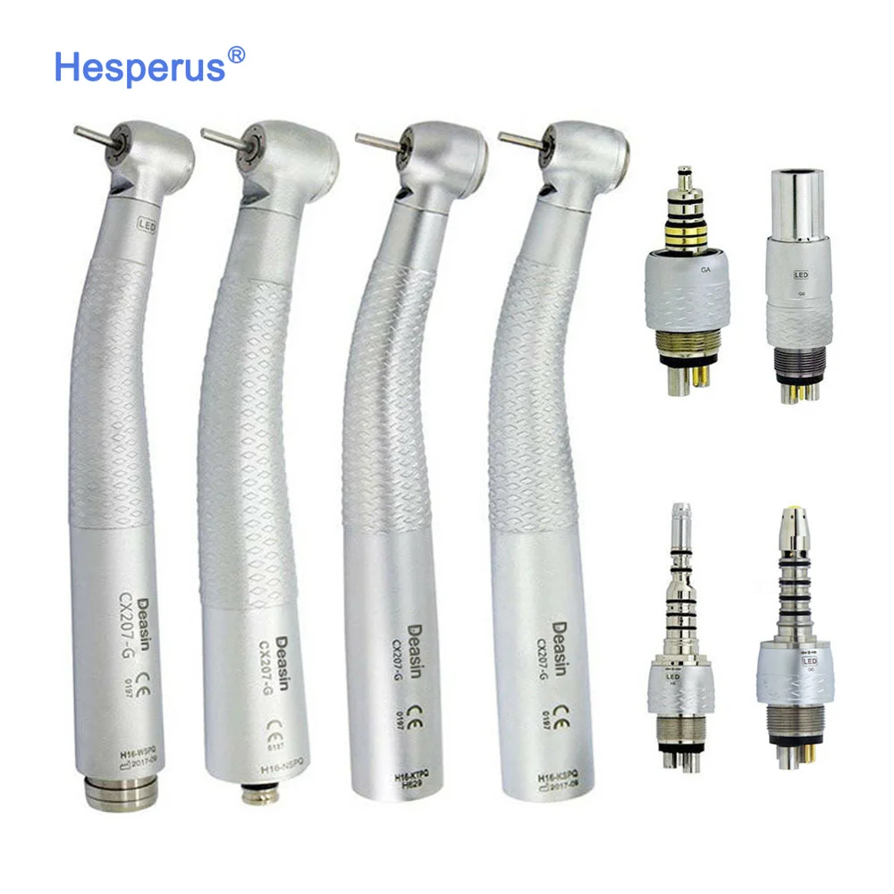 Наконечник coxo Den tal Волоконно-оптическая светодиодная высокоскоростная турбина