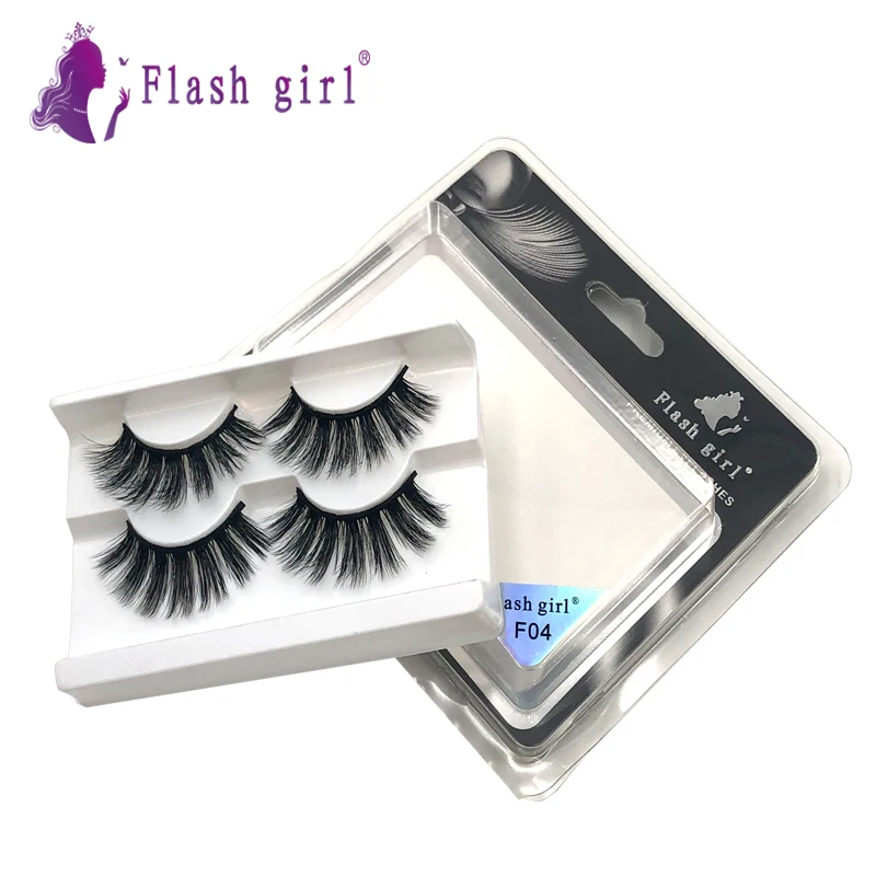 Ресницы Накладные из искусственной норки 2 пары |