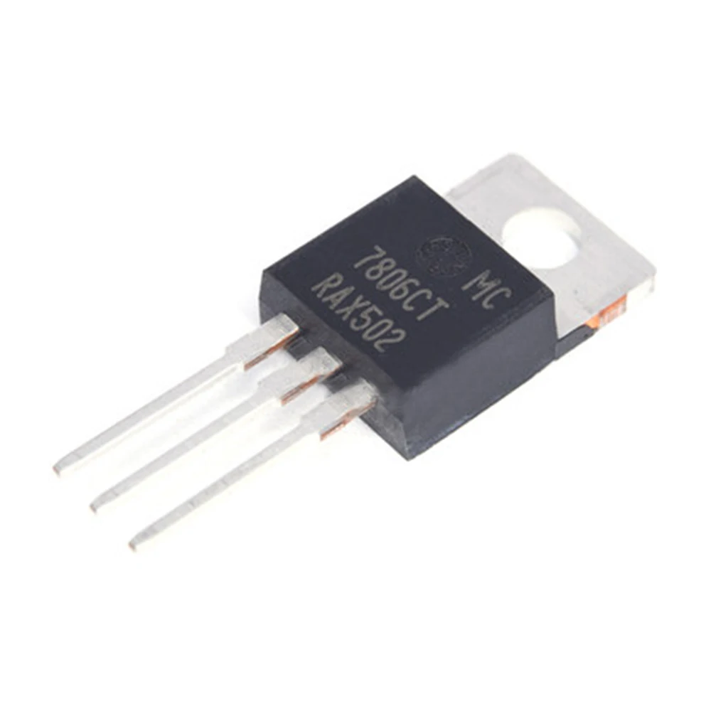 

(1 шт.) MC7806CTG IC, LDO VOLT REG, 6 в, 1A, TO-220