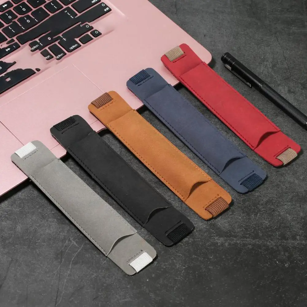 Bag Pu Cover Pouch Pen Holder Pencil Student Leather Protect