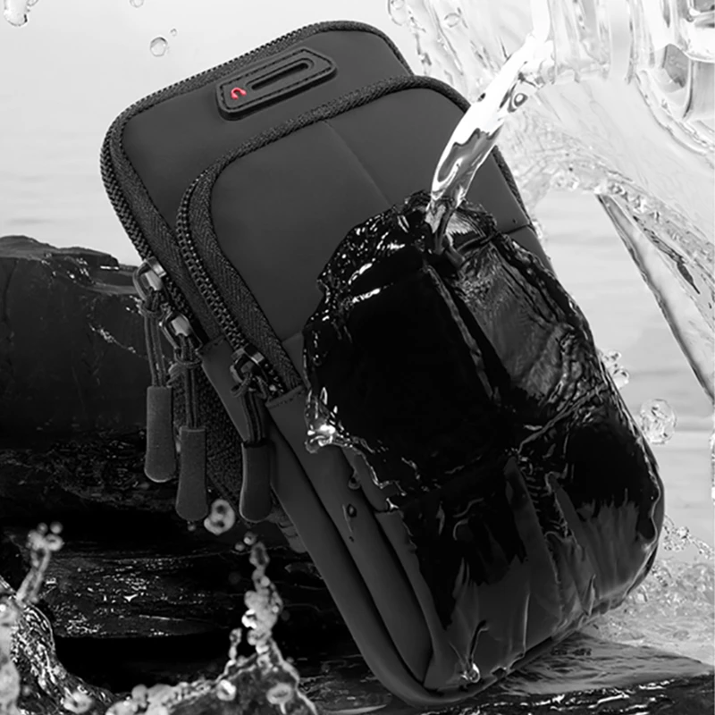 Outdoor Sports Bags Fitness Running Waterproof Reflective Armband For 6.7 Inch Universal Cell Phone Arm Wrist Pouch Pack Cover