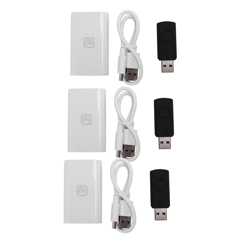

3X беспроводной адаптер Carplay, беспроводной адаптер Carplay, Carplay Ai Box Smart Car Box для Benz - Kia Skoda Volvo Honda