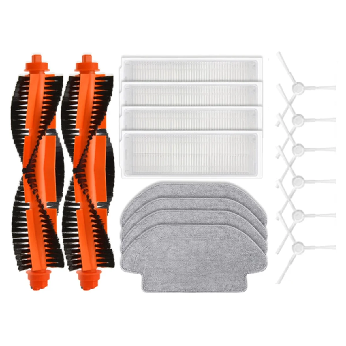 16 шт. для робота-пылесоса S10 робот-пылесос S12 B106GL запасные части основная боковая