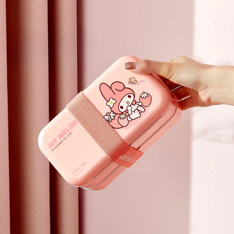 Sanrio мультяшный Ланч-бокс аниме Hello kitty Cinnamoroll студенческий большой объем Рабочий