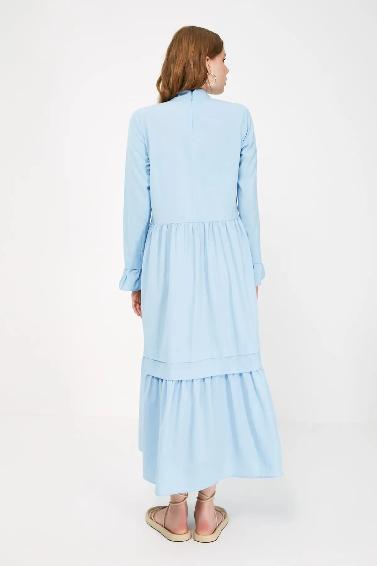

Trendyol Scarf Collar Dress TCTSS21EB0059