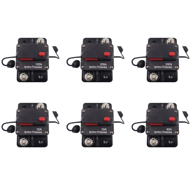 

Автомобильные автоматические выключатели 30/50/80/100/200/300A Fuse Reset Overload для Protec