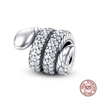 Подлинный Серебряный Цвет Лиса и Белка подвеска очаровательные Бусины Подходит для оригинального 3 мм очаровательного браслета ювелирный подарок 2020 Новинка