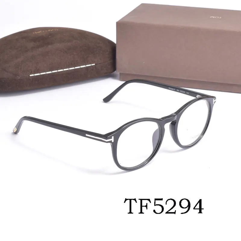 Round Acetate Optical Eyeglasses Frames Women Man Reading Myopia Prescription Glasses Computer Eye Glasses Frames TF5294