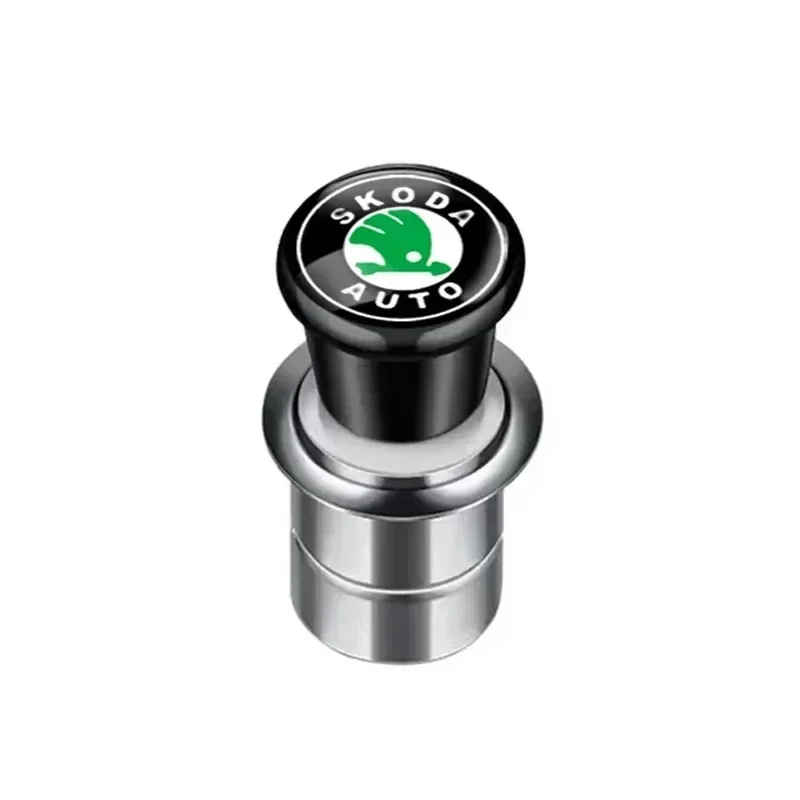 

12 В металлический автомобильный ветрозащитный портативный беспламенный прикуриватель для Skoda Octavia MK2 MK3 2 3 A7 Fabia Karoq Kodiaq Rapid Yeti