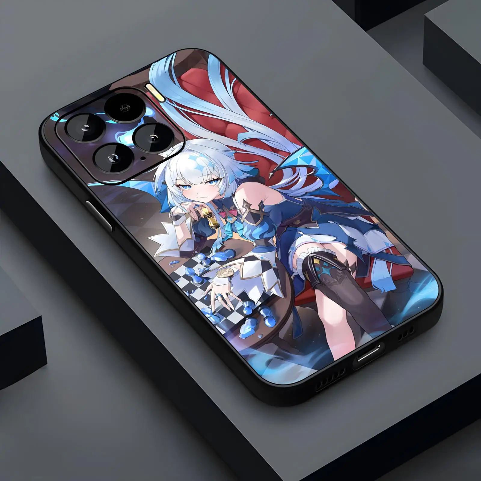 Фото Чехол для телефона Honkai Star Rail Cerydra для Xiaomi 17 15 14 13 12 11 T Ultra Pro, мягкий черный противоударный чехол №2