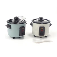 mini rice cooker model electric rice praise miniature food play scene rice cooker doll house accessories