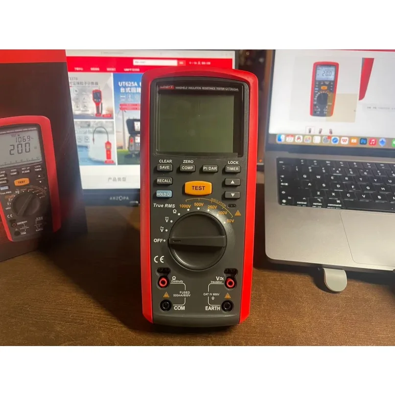 Фото Новый портативный измеритель сопротивления изоляции UNI-T UT505A 1000В True RMS (1 шт.) # Moqu2 №1
