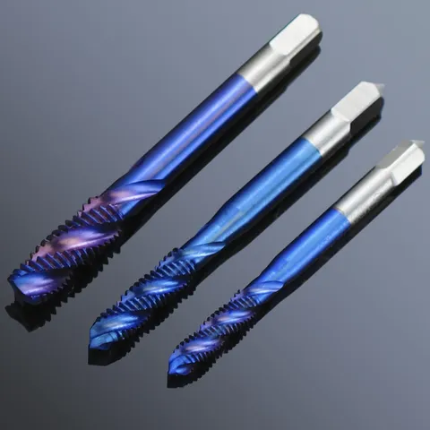 Метчики xcan HSS с нано-синим покрытием M2-M18