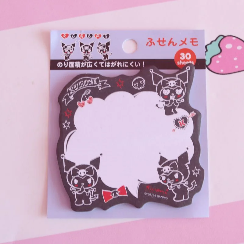 Sanrioed Симпатичные Стикеры для заметок аниме Kawaii My Melody Cinnamoroll Kuromi милые студенческие Канцелярские Принадлежности портативные Стикеры для заметок (art.: 3920bf69b34ae) - 3920bf69b34ae