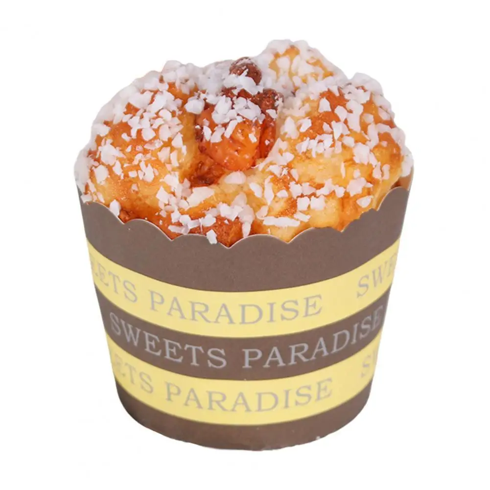 

Имитация капкейка, реалистичный вид, водонепроницаемая искусственная кожа, имитация капкейка, модель еды, кухонная игрушка, украшение, това...