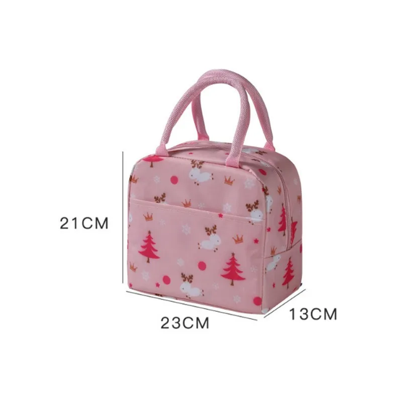 Insulated lunch bag For Women Kids Cooler Bag Thermal bag Portable Lunch Box Ice Pack Tote Food Picnic Bags Lunch Bags for Work images - 6