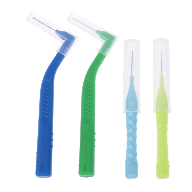 8 шт. L-образная межзубная щетка для чистки зубов
