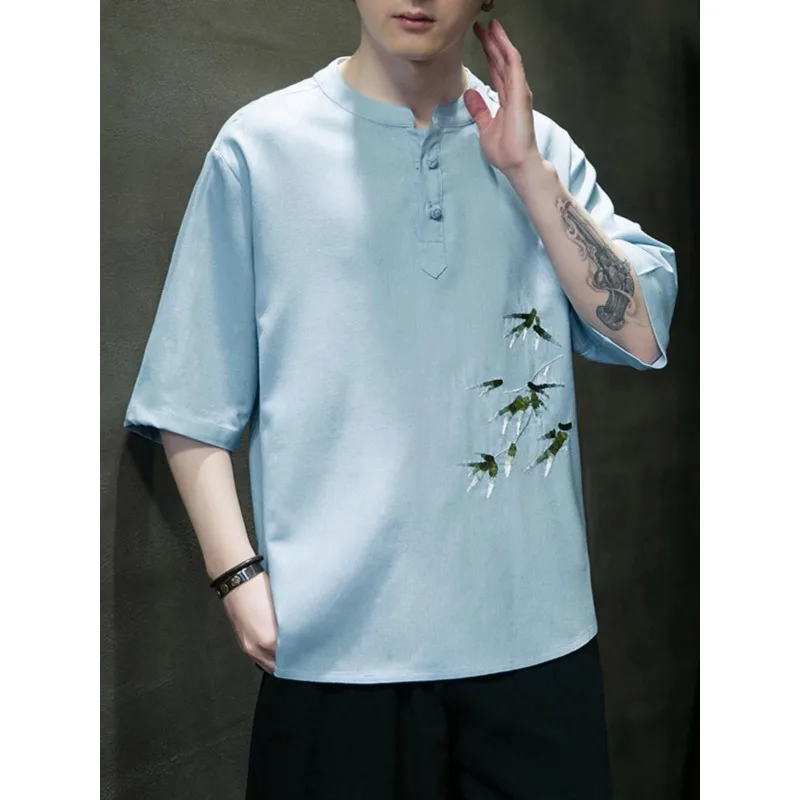 Рисунок 3 - Повседневная льняная Свободная рубашка 3 цветов