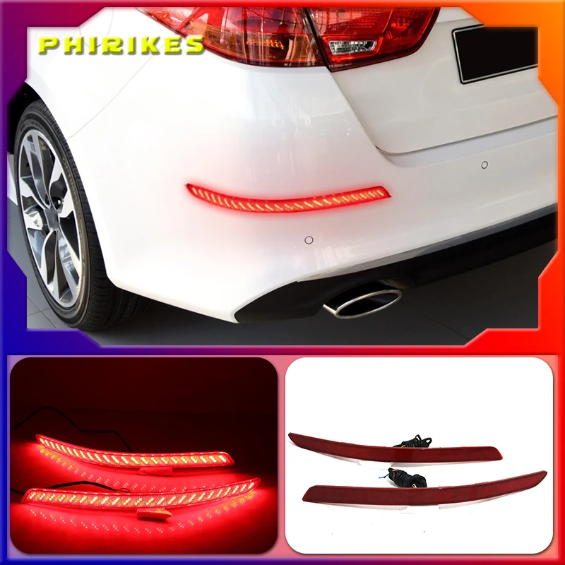 

Противотуманные фары для KIA Optima K5, 2014 2015 г., LED-подсветка