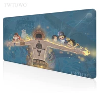anime one piece ace mouse pad gamer custom computer large mousepads mouse mat natural rubber gamer soft laptop carpet mouse mat
