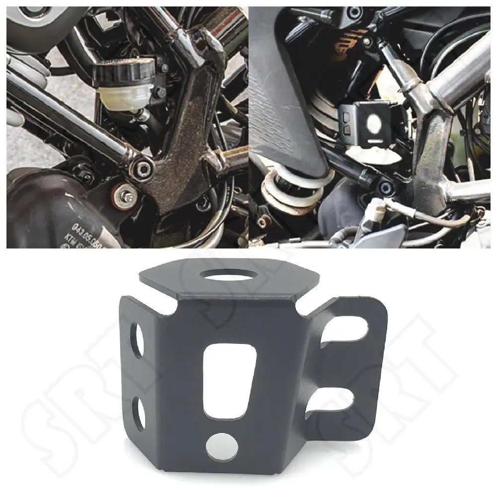 

Fit for Husqvarna 401 250 125 Svartpilen Vitpilen 2018 2019 2020 2021 2022 Motorcycle Rear Brake Fluid Reservoir Protector Guard