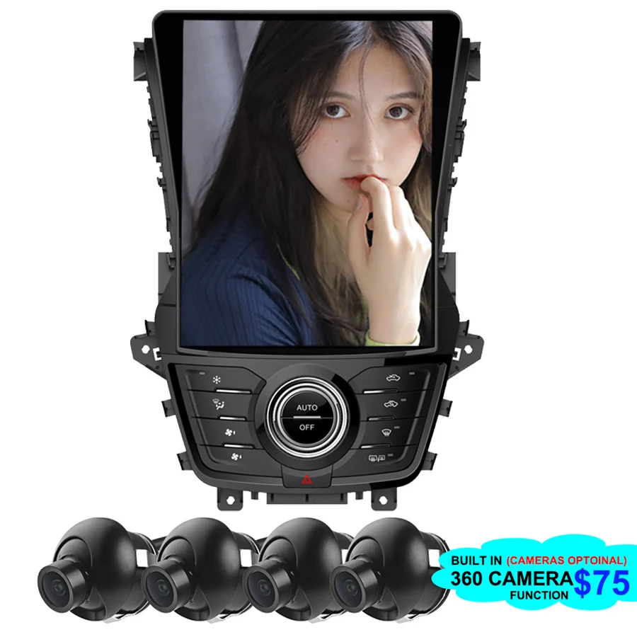 

128G 12.1" Tesla Style Car GPS Navigation DVD Radio Stereo For Changan CS75 2014-2016 Android 11 Auto Car Stereo Carplay