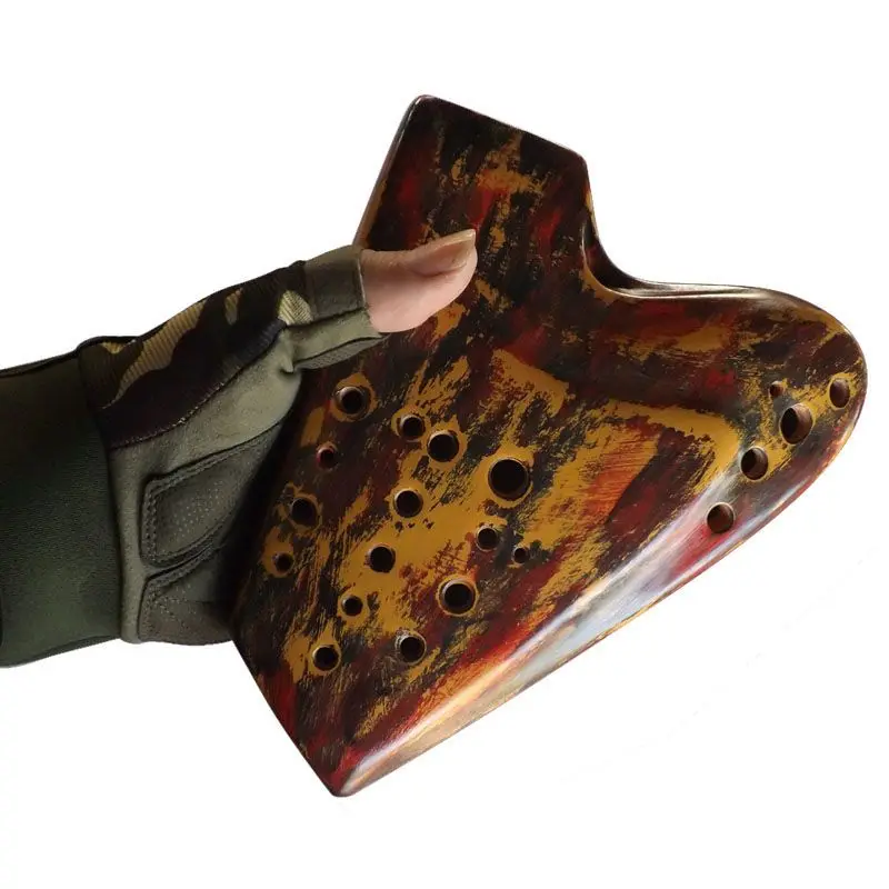 

Керамическая флейта Orff Ocarina, 12 отверстий, профессиональные музыкальные инструменты, загрузочный инструмент, поперечный