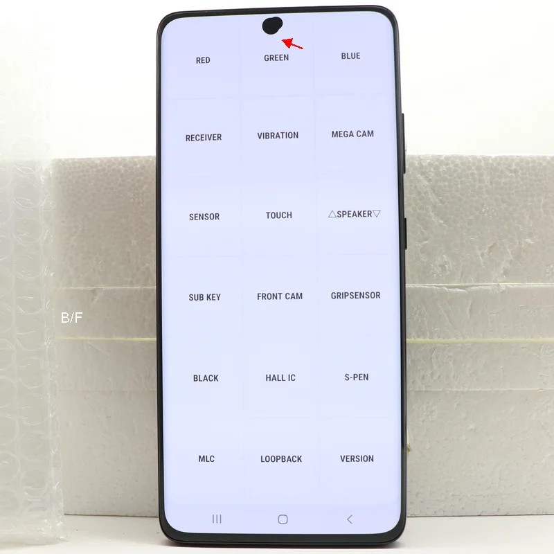 Najtaniej Oryginalny Wyświetlacz S21ultra Z Ramką Do Samsung Galaxy S21 Ultra 5G Lcd G998F G998B/DS AMOLED Ekran Dotykowy Digitizer Zgromadzenie