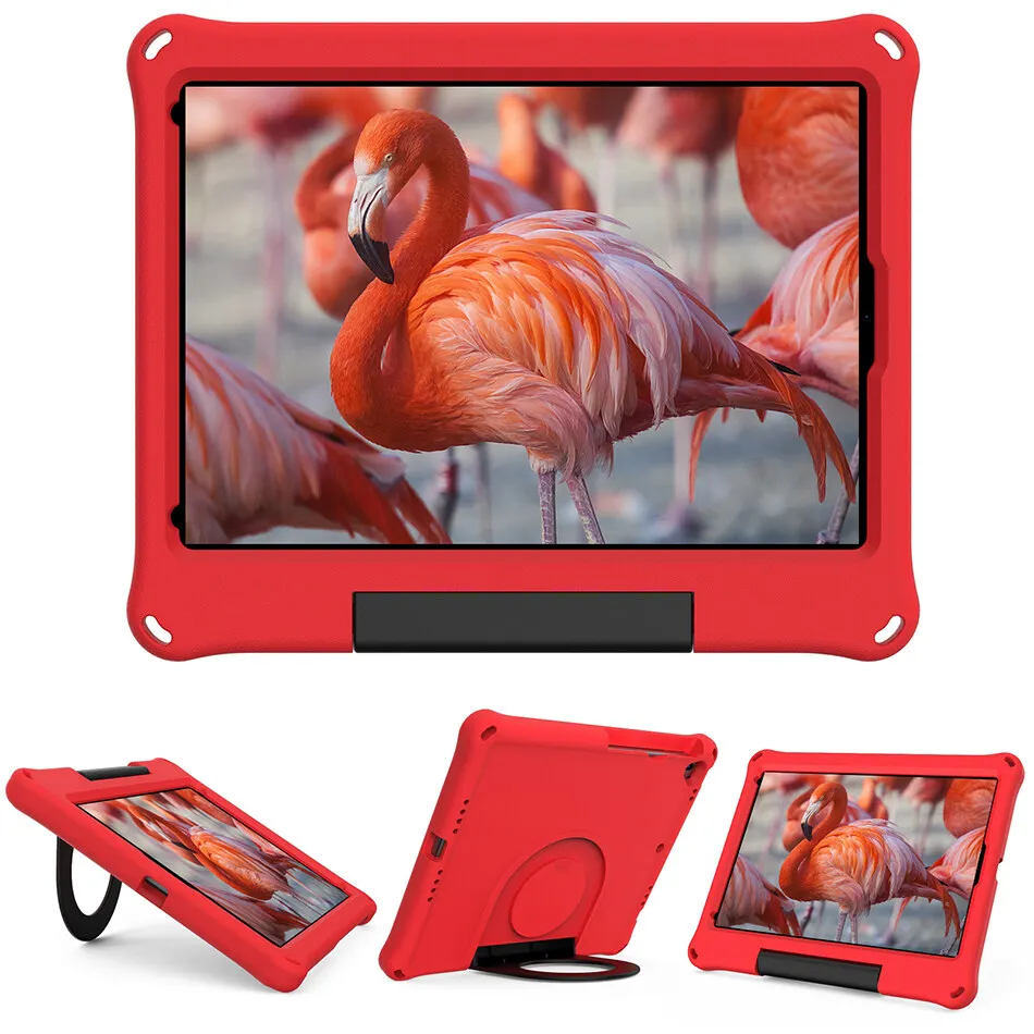 

Full Body Protective Light Weight EVA Case for iPad 9th 8th 7th 10.2 Air 3 Pro 10.5 Kids Safe Cover with Handle Kickstnad
