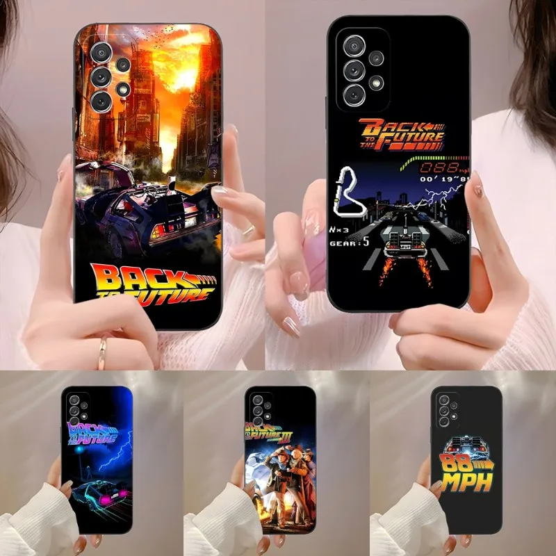 

Movie Back To The Future Phone Case For Samsung S22 S21 S20 S30 S9 S10 S8 S7 S6 Pro Plus Edge Ultra Fe Soft Silicone Shell