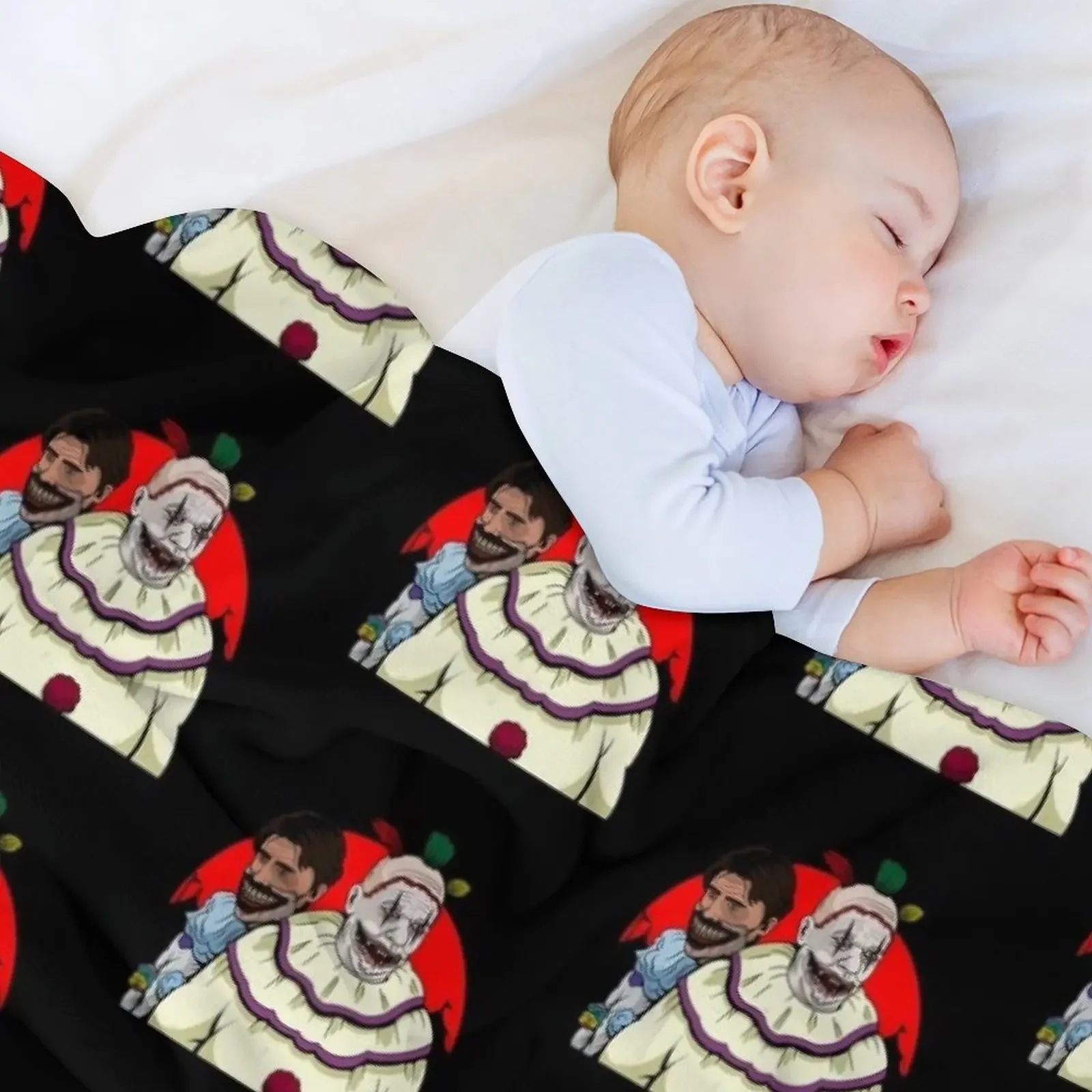 Freak Show Dandy &amp Twisty the Clown AHS сезон 4 плед туристические рождественские подарки