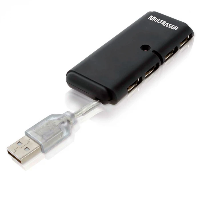 

Hub 4 Portas Slim 2.0 480mbs Funciona Windows Multilaser
