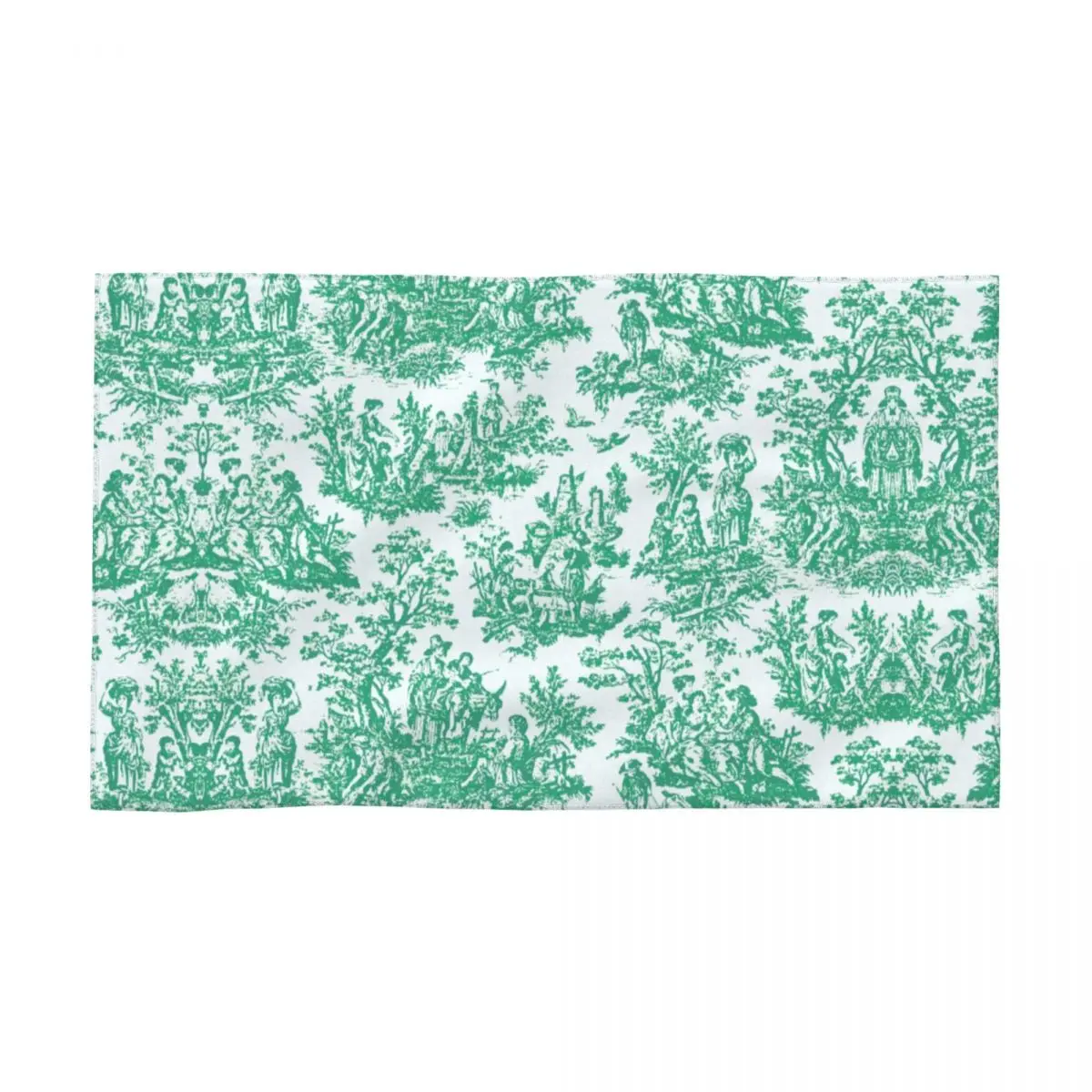 

Индивидуальное быстросохнущее Хлопковое полотенце для лица, впитывающее темно-зеленое и белое полотенце для бассейна