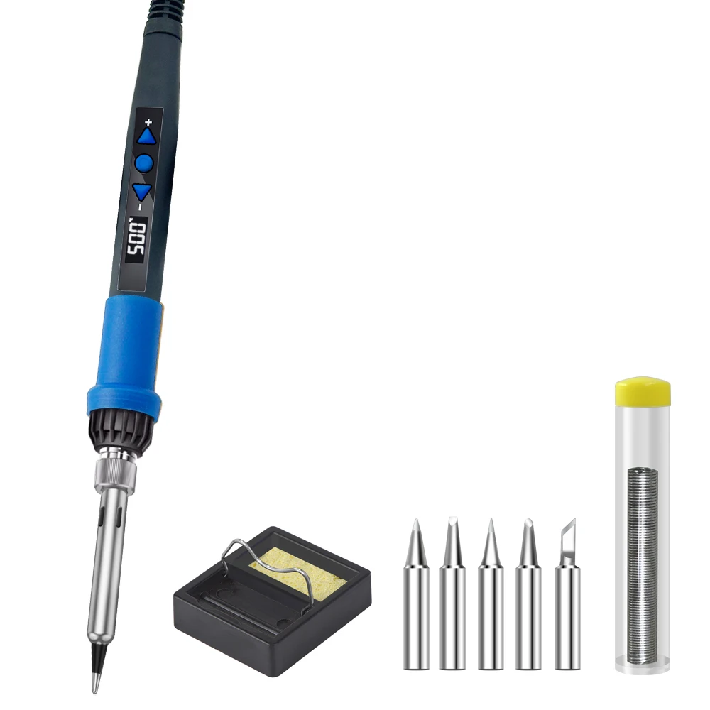 

Электрический паяльник Lefavor 80 Вт с регулировкой температуры