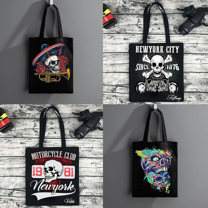 

Custom Name Print 2022 Summer ECO Shoulder Canvas Bags Gift Casual Large Capacity Reusable Tote Vintage Kawaii Women Canvas Bag